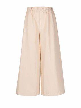 Barena cotton wide leg cropped trousers.